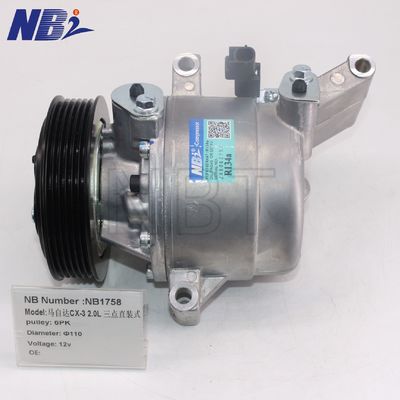 अच्छी कीमत DKV-09Z Auto Ac Compressor for MAZDA CX3 CX2 DBA-DJ3FS D09W61450 T964038A ऑनलाइन