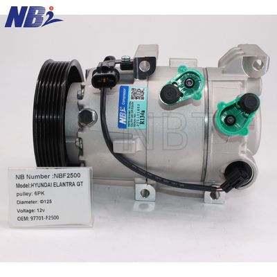 हुंडई एलांट्रा ऑटो एयर कंडीशनिंग पार्ट्स के लिए 12V कार एसी कंप्रेसर मॉडल 97701-4V001 97701-4V000 97701-F2500