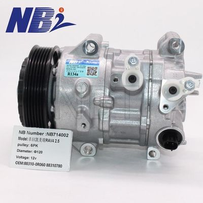 OEM 12V के लिए टोयोटा एयर कंप्रेसर के लिए कैमरी RAV42.5 संगत के साथ 88310-0R060/88310780 6PK